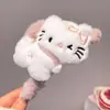 Nuevo Clip Grande de Pelo de Oso de Peluche 3D de Dibujos Animados para Otoño e Invierno, Pinza de Tiburón Dulce Linda, Accesorio para el Cabello para Mujeres