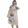 Venda Quente do Sudeste Asiático Transfronteiriça Camisola de Verão Fina Doce e Fofa Pijama de Manga Curta Roupa de Casa para Celebridade da Internet Feminina