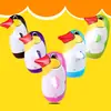 Grande 70 inflável pinguim balançador crianças PVC brinquedo inflável pinguim desenho animado colorido balançador animal lote