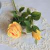 Retro Americano Rosa Búlgaro Flor Artificial Flor de Seda Sala de Estar Mesa de Jantar Decoração Adereços Buquê de Flores Artificiais