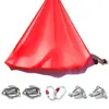 Hamaca de Yoga Aéreo 7m Set Uso en Casa Placa Fija Accesorios Cuerda de Suspensión Elástica Tela para Colgar Estudio de Yoga