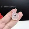Colgantes de Ángel Pequeño de Jade Hielo de Alta Calidad al por Mayor, Cisne Pequeño de Ágata, Trébol de Cuatro Hojas, Colgantes de Mariposa Morada, Suministro para Transmisión en Vivo