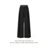 Pantalones anchos de estilo retro americano "old money" para hombre, modernos y versátiles, con un diseño elegante, corte recto, casual y de caída fluida, largos.