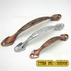 Manija clásica vintage de aleación de zinc para montaje en superficie para muebles, gabinetes de cocina, cajones y puertas. Producto popular de exportación