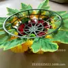 Boas Bandejas de Flores, Pequenos Enfeites Florais para o Festival Qingming, Bandejas de Flores Arqueadas, Enfeites Florais de Qingming, Pequenos Enfeites de Crisântemo, Atacado de Suprimentos Funerários e Sacrificiais