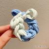 Corda de Cabelo Trançada Dopamina para Meninas Elástico de Rabo de Cavalo Novo Estilo Acessórios de Cabelo Anel de Cabelo Espesso de Laço Alta Elasticidade