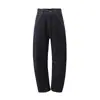 Jeans Color Original Mujer Nuevo Ajuste Delgado Holgado Pantalones de Guadaña Cintura Media-Alta Pantalones de Pierna Ancha Cubre Carne Pantalones de Mezclilla Mujer 3082