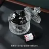 Lámpara Difusora de Piedra de Cristal Natural Set Caja Lámpara de Aromaterapia de Cristal Adorno de Piedra Cruda de Cristal Corona Tazón Desmagnetizador Fábrica Venta al por Mayor