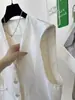 Chaleco de Traje de Gama Alta para Mujer, Nuevo Estilo Verano 2025, Ropa Exterior e Interior Elegante, Chaleco Superior de Commuter Único y Elegante