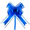 Laço Grande Gaze de Neve Fosca Flor Carro de Casamento Maçaneta Decoração Flor de Mão Fita Suprimentos Festivos de Casamento