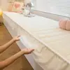 Novo Tapete para Bay Window 2025 Estilo Creme Saia Reta Almofada Tatami Antiderrapante Anti-Arranhão de Gato Tapete de Cobertura para Varanda