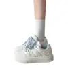 Tênis de bolinhas para mulheres, novo estilo coreano 2026, versátil, design de nicho, sola grossa, tênis casuais para estudantes