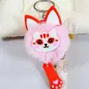 Nuevo Llavero Colgante Creativo de Bola Peluda para Gato Lindo Exquisito Regalo Gato de la Suerte Bola de Pelo Adorno Pequeño para Bolsa