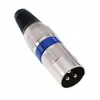 Enchufe de Micrófono XLR Macho y Hembra de Tres Pines Enchufe de Audio XLR Macho de Tres Pines XLR