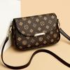 Bolsa de mãe de meia-idade bolsa pequena feminina 2024 nova moda all-match bolsa de ombro mensageiro bolsa de moedas de telefone móvel atmosférica