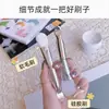 Brocha de Maquillaje de Silicona de Doble Cara con Cerdas Suaves, Cuchara Especial para Mascarilla de Barro, Brocha Multifuncional para Aplicación de Mascarilla Facial, Misma Mascarilla que Xiaohongshu