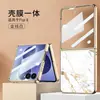 Fábrica Gkk Transfronteriza Modelo Nuevo Adecuado para Funda de Teléfono Samsung Z Flip8 Plegable Patrón Pintado Versión de Cristal Zflip8