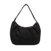 Bolsa plissada de nicho feminina 2023 estilo coreano creme doce bolsa de axila casual moda ombro portátil bolsa nuvem