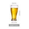 Internet Celebridade Fine Brewed Beer Cup Bar Grande Capacidade Copo de Cerveja de Vidro Copo de Suco Copo Criativo Pint Cup Copo Especial Comercial