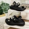 Nueva Llegada Pantuflas Metálicas de Mariposa y Flor para Mujer Verano Moda Exterior Zapatos con Agujeros Sandalias Romanas Planas y Pantuflas para Mujer con Suela Suave de Moda