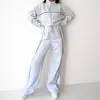Moda Femenina Nueva Otoño 2026: Estilo Europeo y Americano, Elegante Top para el Trabajo, Sudadera de Manga Larga de Color Sólido, Ajuste Holgado Casual