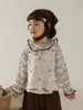 Suéter Holgado Camisola de Punto para Niñas Wulibu Estilo Nuevo Primavera y Otoño 2026 Hueco Floral Retro Camisa de Muñeca Moderna