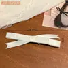 Pinza de Pato Dulce y Elegante Estilo Coreano con Lazo, Pinza Lateral para Flequillo Estilo Ballet Femenino, Accesorio para el Cabello Pinza Versátil