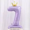 Balões de Número de Aniversário Versão Americana de 42 polegadas para Decorações de Shopping e Supermercado, Eventos Escolares, Balões de Festa em Estoque