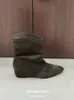 Botines de punta fina que no cansan los pies, nuevo estilo otoño e invierno 2026, elegantes y estilizados, botas ajustadas versátiles, botines de moda