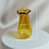 Mini Jarrón de Cristal Jarrón de Florero para la Punta del Dedo 1:12 Accesorios de Juguete para Casa de Muñecas Regalo Creativo Adornos