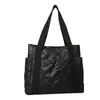 Bolsa Tote Portátil de Grande Capacidade Feminina 2024 Inverno Nova Casual para o Dia a Dia Bolsa de Mão Moda Acolchoada de Algodão Bolsa de Ombro