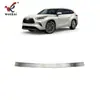 Adecuado para Toyota Highlander 21-22 Decoración de Guardia Exterior para Maletero Protección contra Rayones del Maletero Trasero