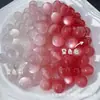 10mm Colorido Que Muda de Cor Imitação Olho de Gato Resina Pérola Contas UV para DIY Pulseira Colar Contas Soltas