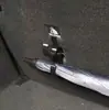 Gancho para abrigos de plástico con clip, gancho para paraguas de coche, gancho universal para maletero de coche, almacenamiento de balcón, transfronterizo