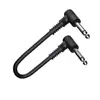 Cabo para Pedal de Guitarra Elétrica Plano Atacado 15cm Cabo de Áudio Único para Pedal de Guitarra Elétrica