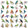Adesivo de Beija-flor 2,5cm Pássaro Desenho Animado Animal Criativo Impermeável Decorativo Caderno Manual Guka Adesivo