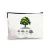 Transfronterizo Amazon Ebay Popular Cremallera Ecológico Estuche para Lápices Logo Impreso Sublimación Bolsa de Cosméticos