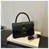 Bolsa de mão estilosa para mulheres, nova moda 2026 estilo coreano nicho tendência bolsa de ombro, bolsa tote, bolsa transversal, bolsa quadrada pequena de verão