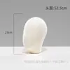 Molde de Cabeça para Chapéu Pode Ser Inserido no Suporte de Exibição com Pino para Acessórios de Peruca Masculina e Feminina Armazenamento de Chapéus Cabide de Chapéu Adereços de Exibição para Vitrine