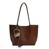 Bolso Tote Simple Transfronterizo para Viajes Diarios de Mujer Otoño 2025 Nuevo de Moda Gran Capacidad Moda Casual Bolso de Hombro/Axila