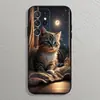 Adecuado para funda de teléfono S25ULTRA TPU suave A54 gatito lindo A17 S26PLUS personalizado A90 cubierta protectora A07