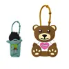 Funda Protectora Personalizada para Gel Antibacterial Material de PVC Funda de Dibujos Animados para Gel Antibacterial Funda Portátil para Gel Antibacterial para Niños