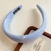 Diadema de Lunares Azul para el Cabello Diadema Ancha para la Parte Superior de la Cabeza de Mujer Cuerda para el Cabello Accesorios Simples para el Cabello Pinzas para el Cabello