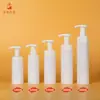 42 Frascos Mousse Espumante para Escova de Dentes Frasco de Plástico Pet Branco com Bomba Espumante de Escova 200ml Frasco de Mousse de Limpeza Facial Atacado