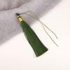 13cm Anillo de Tirar Cuentas Doradas Borla Borla Accesorios Colgantes Empaque Ropa Borla Pequeña Colgante DIY Fabricante Mayorista