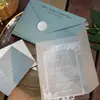 Invitaciones Acrílicas, Juegos de Invitaciones de Boda, Venta al por Mayor Personalizada Transfronteriza para Eventos de Negocios y Celebraciones Festivas
