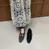 Zapatos Mary Jane Grises Estilo Chanel con Tacón Oculto y Forro de Felpa para Mujer, Mocasines Peludos de Tacón Grueso para Otoño e Invierno