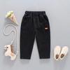 Pantalones para Niños Niños 2023 Primavera y Otoño Delgados de Algodón Largos para Niños Pequeños Bebés Ropa Casual