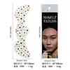 Pegatinas de pecas para el Día de la Independencia Americana Transfronterizas con Estrellas Rojas y Azules, Impermeables y a Prueba de Sudor, Pegatinas de Maquillaje de Fiesta de Larga Duración