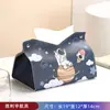 Caja de Pañuelos de Astronauta Hogar Sala de Estar Creativa Impermeable Linda Accesible Lujo Cuero Caja de Pañuelos Restaurante Dormitorio Almacenamiento
